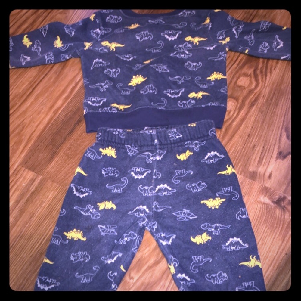 Sweat pants matching set